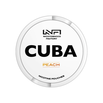 CUBA White Peach 16mg