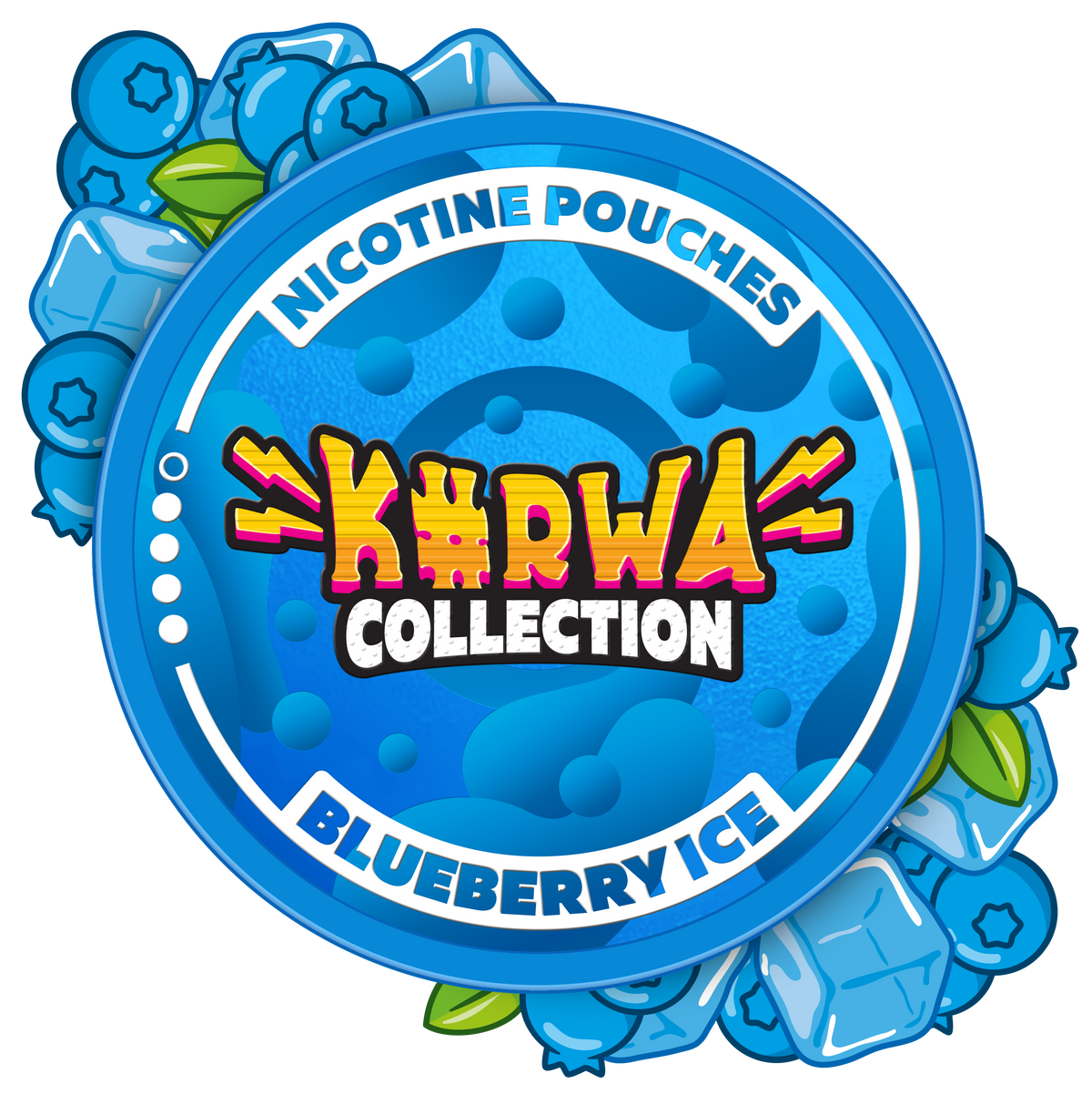 K#RWA Collection Blueberry Ice 12mg