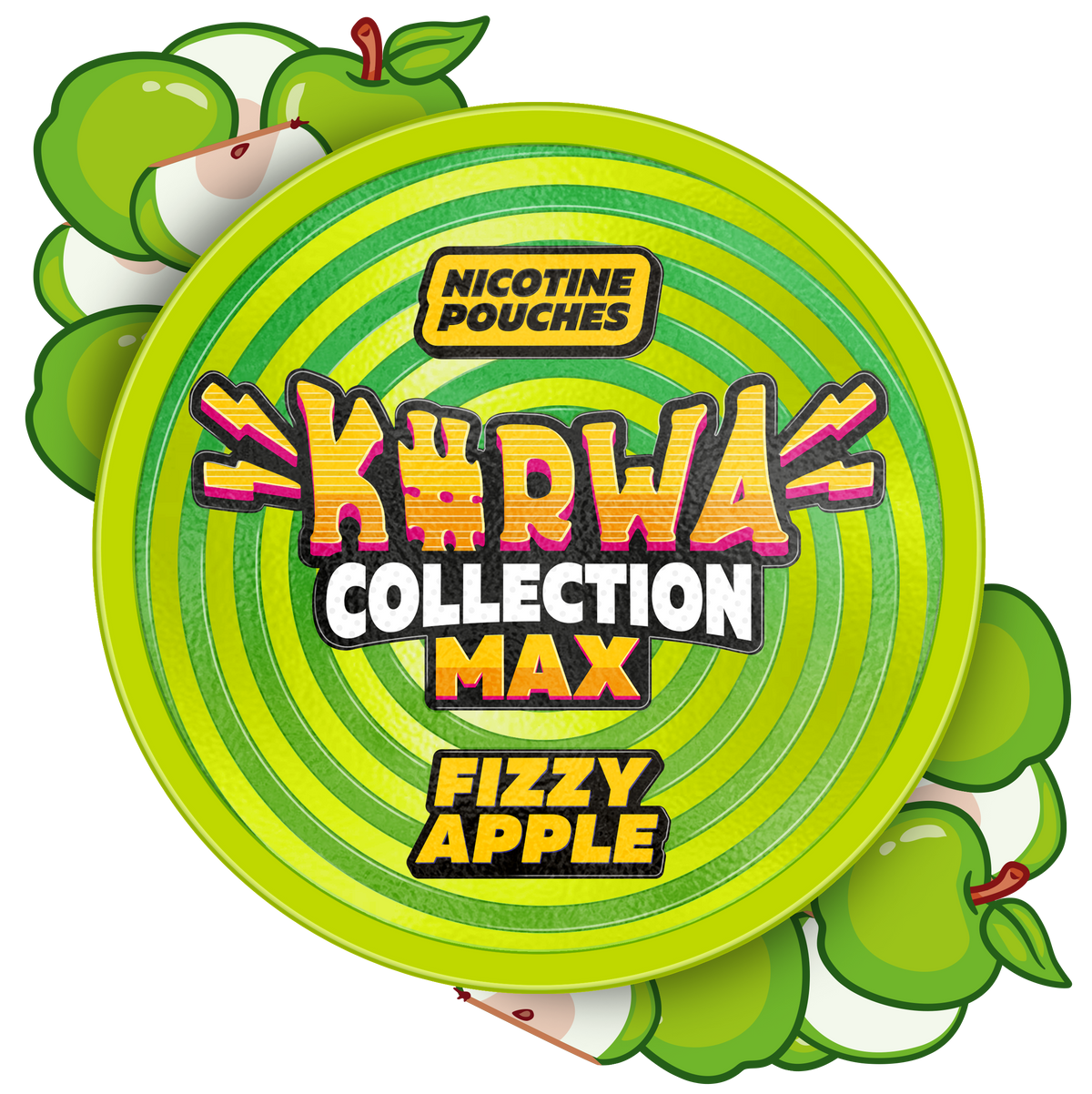 K#RWA Collection MAX Fizzy Apple 70mg