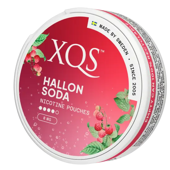 XQS Hallonsoda Strong