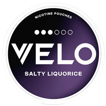 Velo Salty Liquorice 20mg