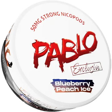 Pablo Exclusive Blueberry Peach Ice 50mg