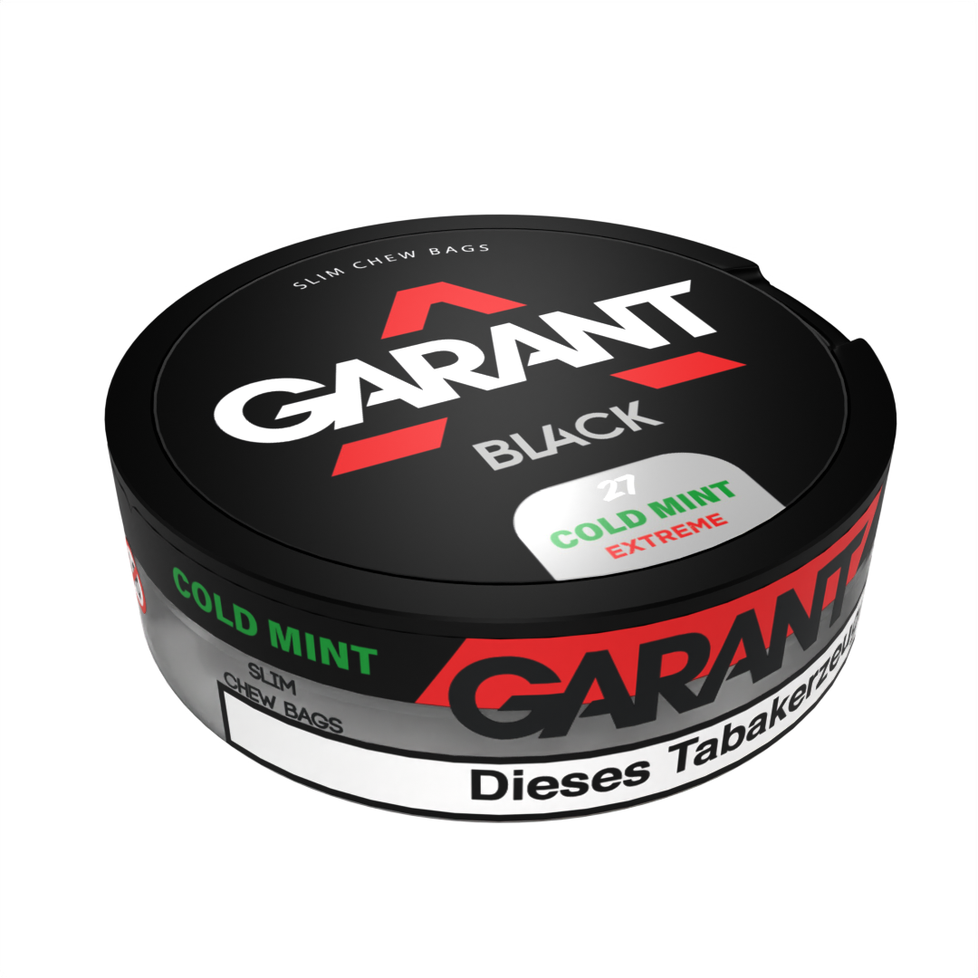 GARANT Black Classic Mint Extreme Chewbags – Bild 1