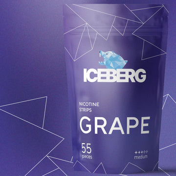 Iceberg Grape Nicotine Strips