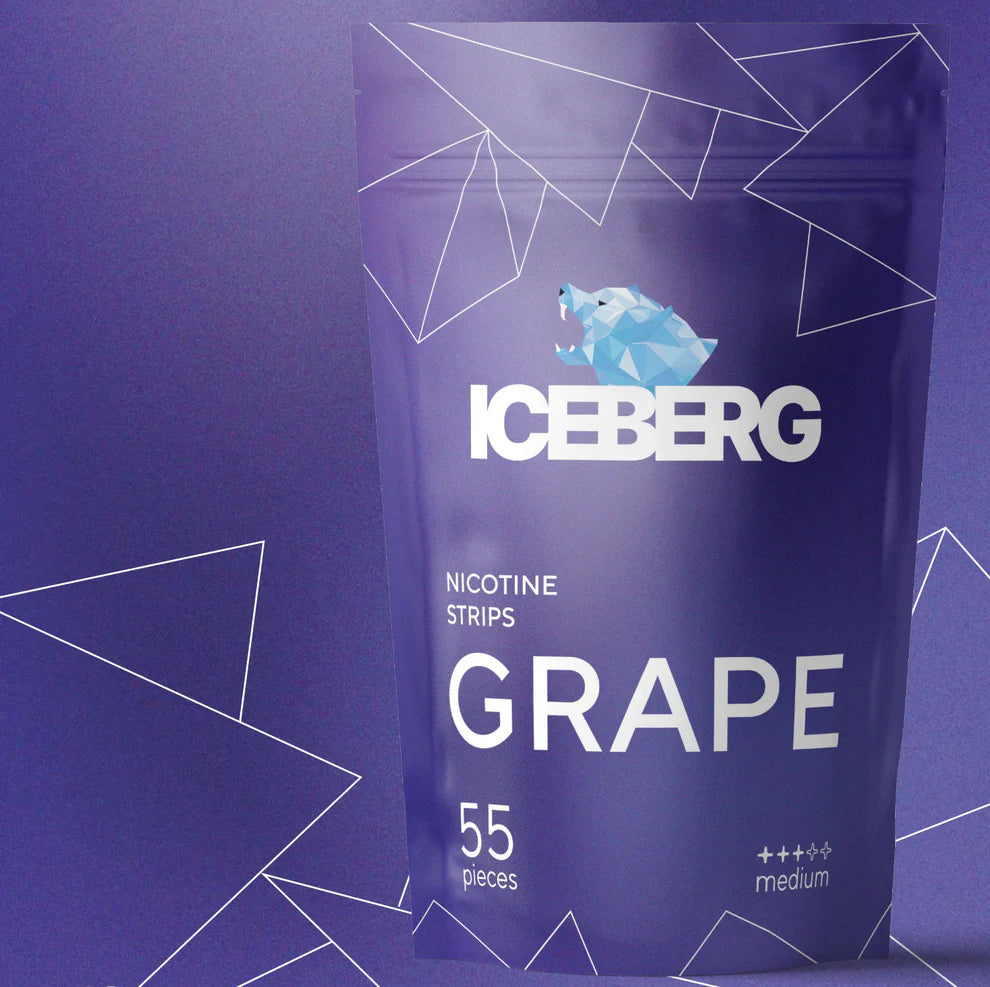 Iceberg Grape Nicotine Strips
