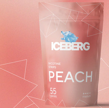 Iceberg Peach Nikotinstreifen
