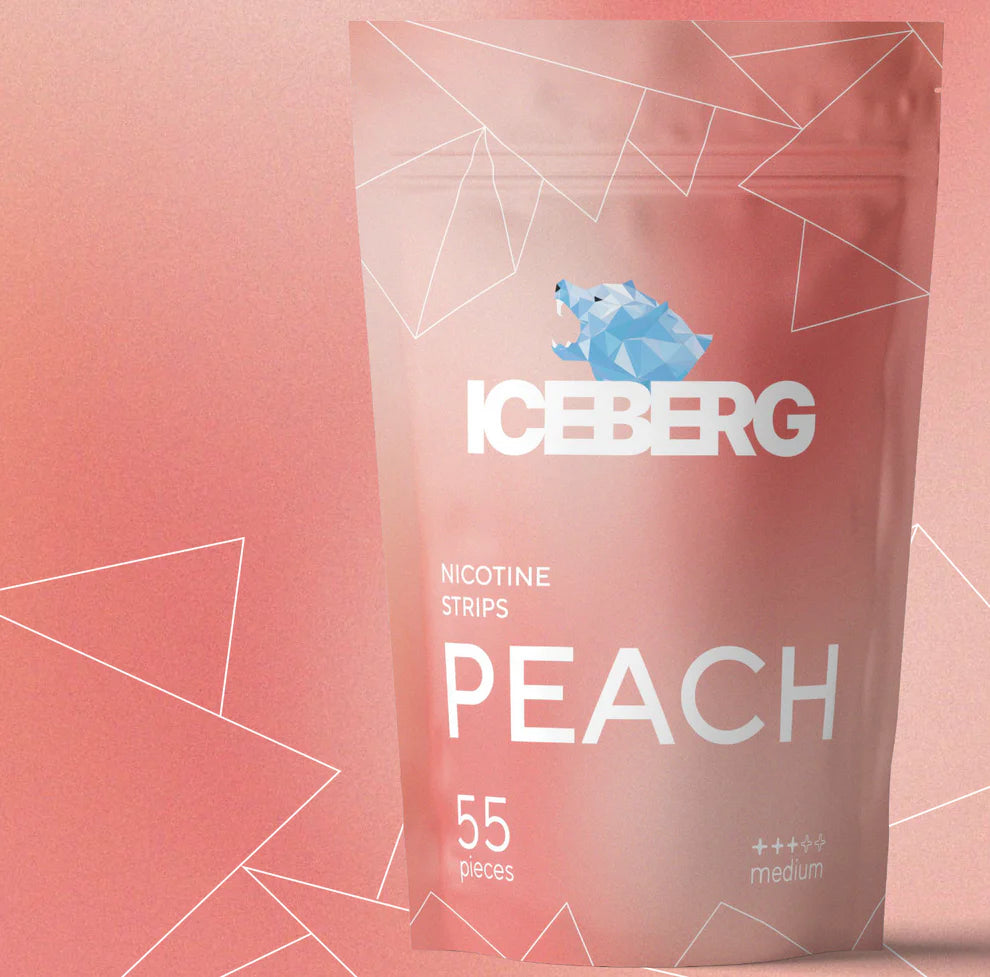 Iceberg Peach Nikotinstreifen