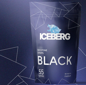 Iceberg Black Nicotine Strips
