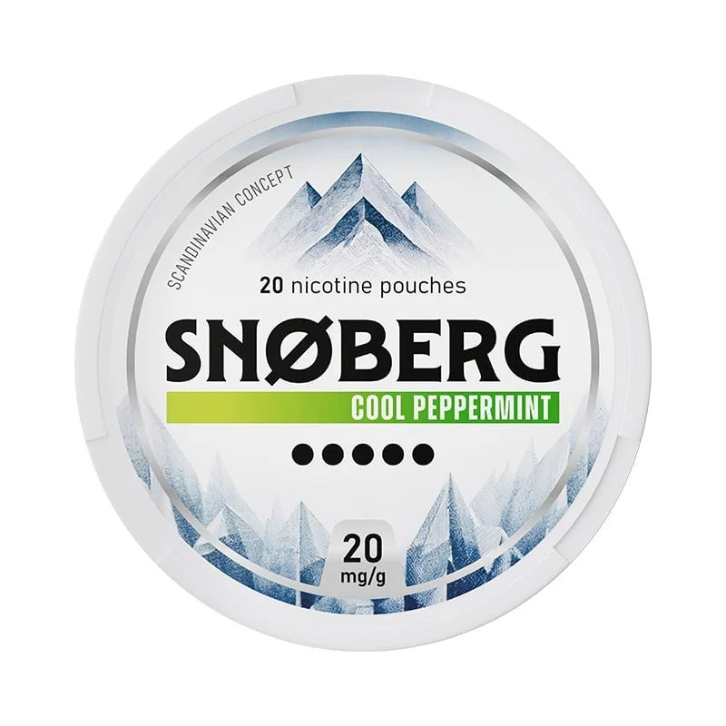 SNOBERG Cool Peppermin 20mg