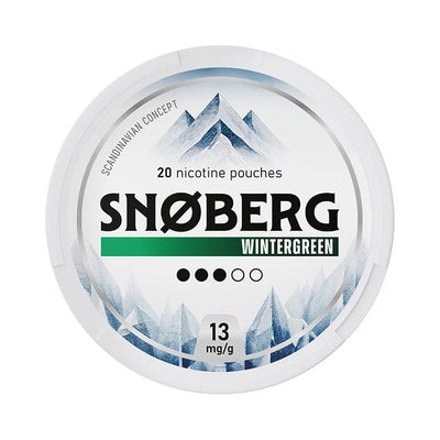 SNOBERG WinterGreen 13mg