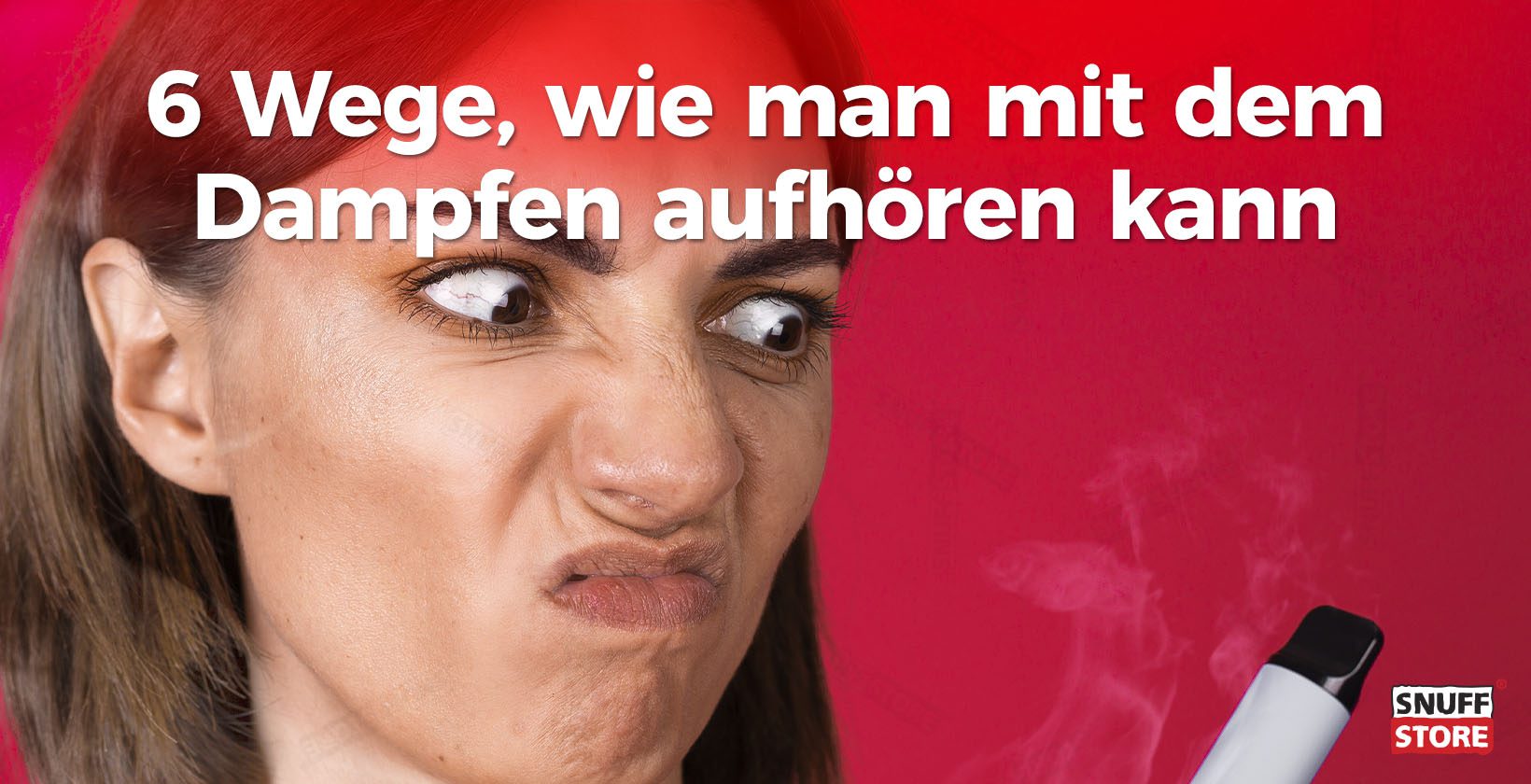 Dampfen aufhören: 6 Schritte für ein vape-freies Leben