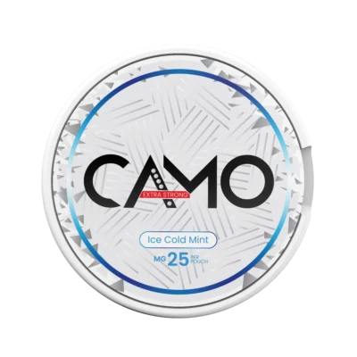Camo Ice Cold Mint 25mg Nicotine Pouches