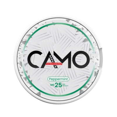 Camo Peppermint 25mg Nicotine Pouches