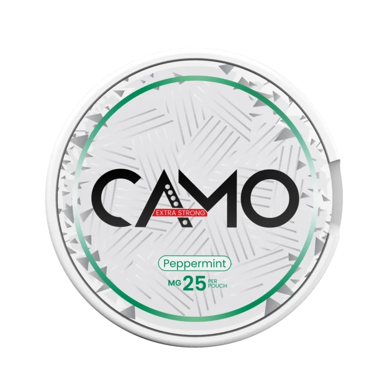 Camo Peppermint 25mg Nicotine Pouches