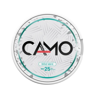 Camo Wild Mint 25mg Nicotine Pouches