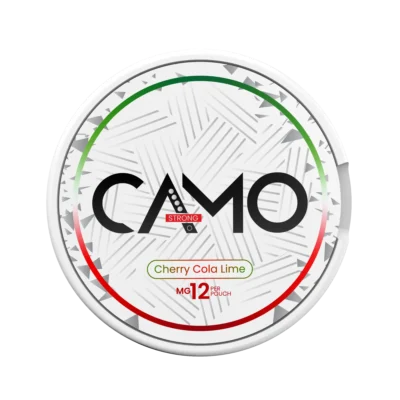 Camo Cherry Cola Lime 12mg Nicotine Pouches