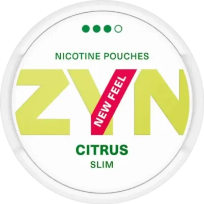 Zyn Citrus Slim Strong Nicotine Pouches