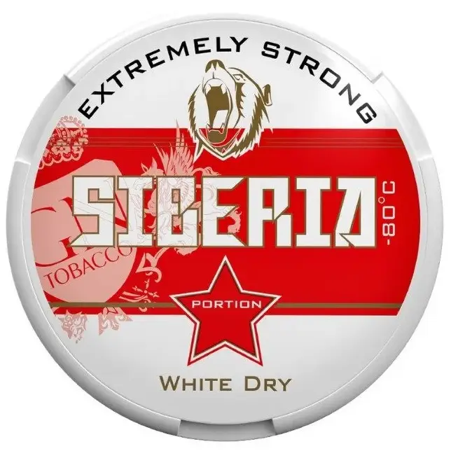 Siberia-White-Dry-dose Siberia Red Extremely Strong Snus-Alternative Chewing Bags Kaufen