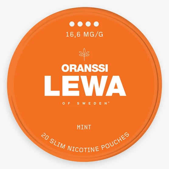 LewaOranssiMnt LEWA Oranssi Mint 16,6mg