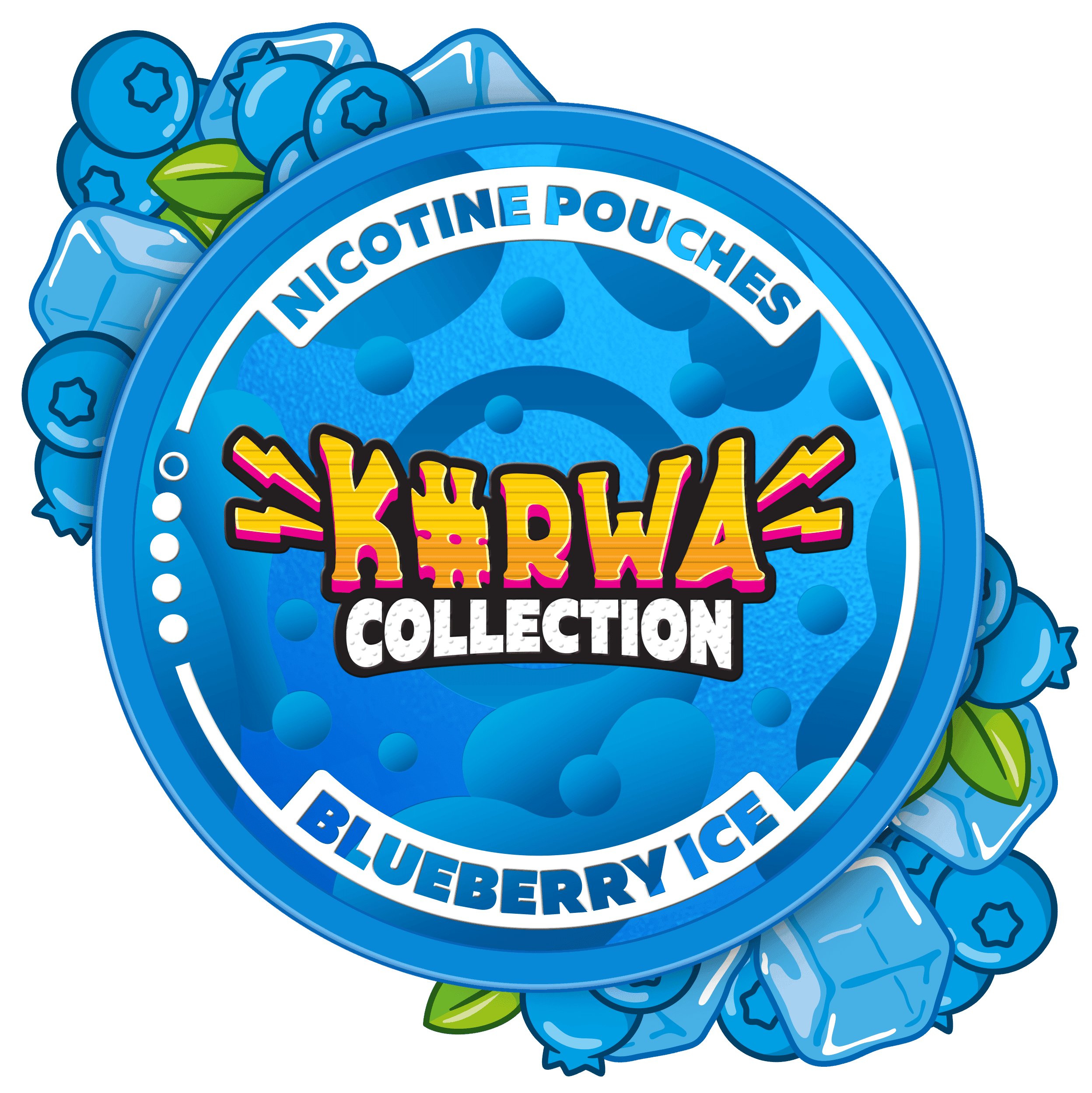 Collection-Blueberry-Ice-mockup-front-can K#RWA Collection Blueberry Ice 12mg