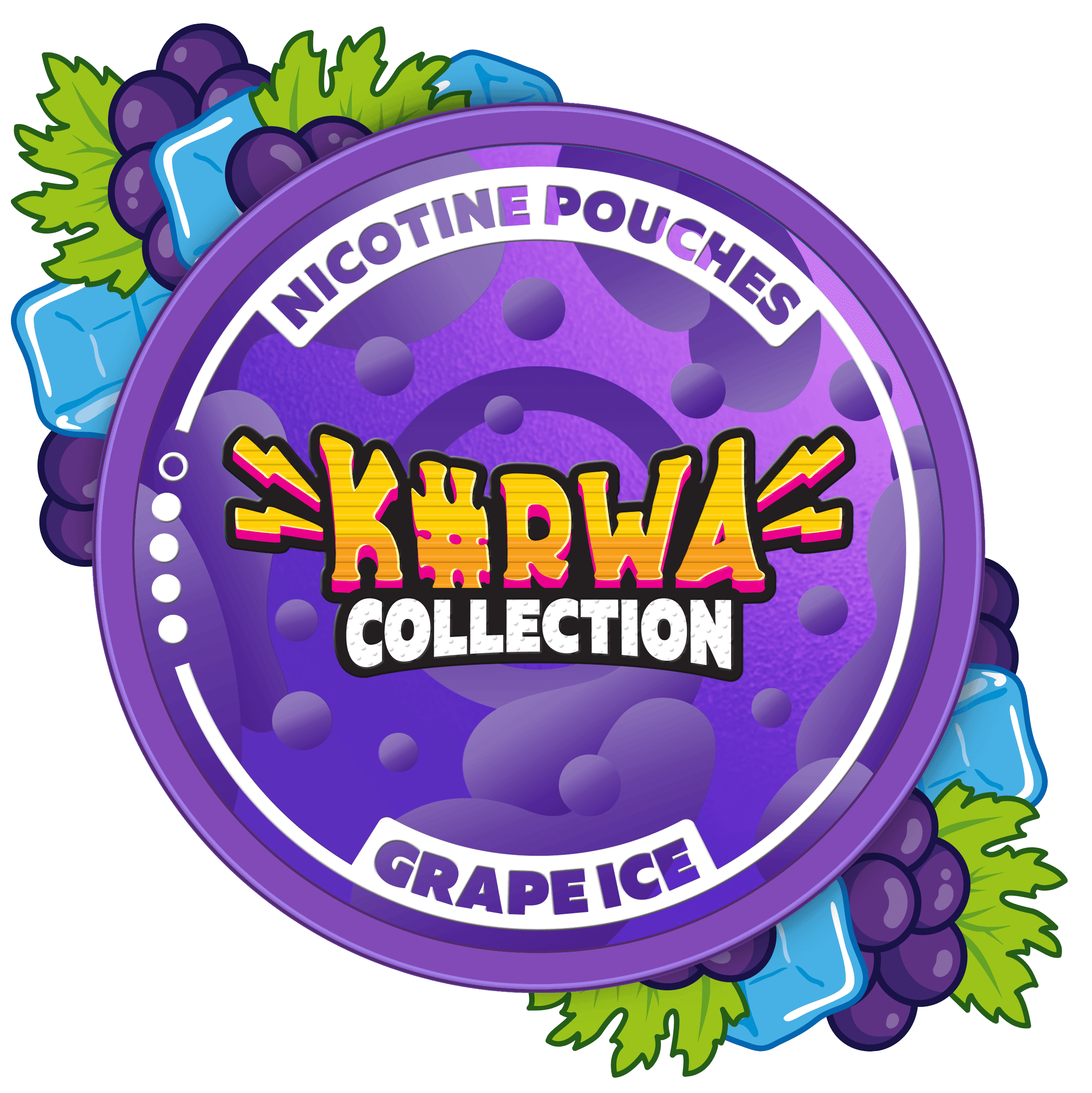 Collection-Grape-Ice-mockup-front-can K#RWA Collection Grape Ice 12mg