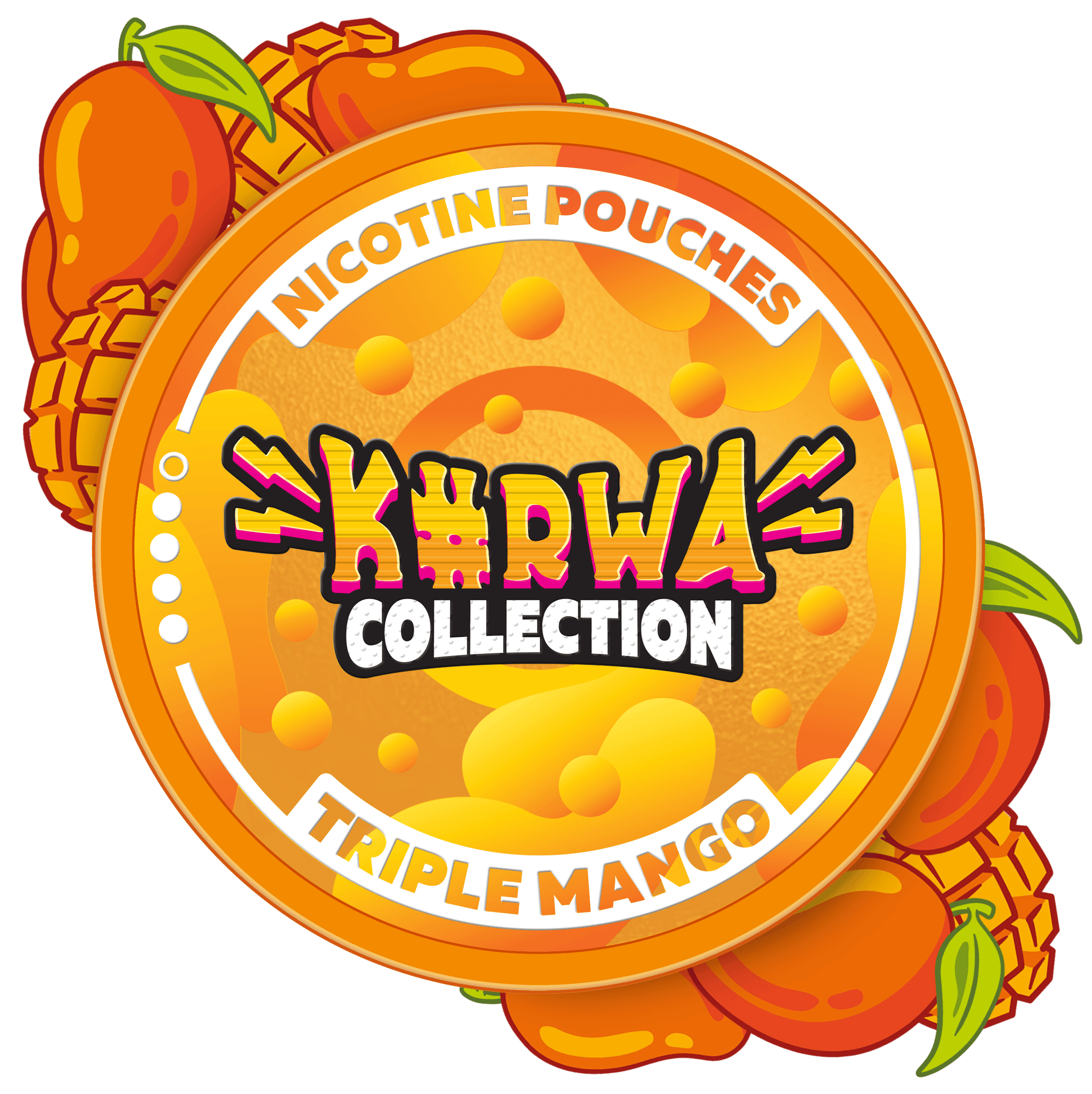Collection-Triple-Mango-mockup-front-can KURWA Collection Triple Mango 12mg